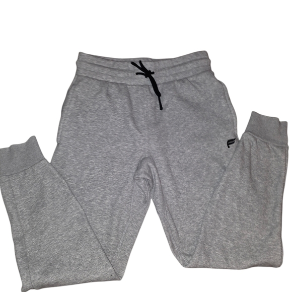 Fabletics Gray Joggers Unisex Small Athletic Sweatpants Lounge Athleisure - Picture 4 of 8